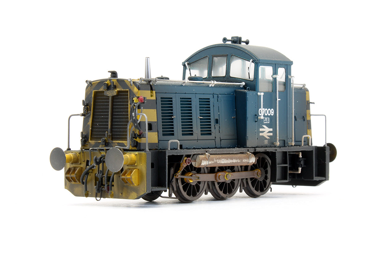 Pre-Owned Class 07009 (V2) BR Blue Diesel Locomotive - Weathered - DCC Fitted