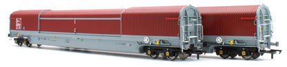 RT-OO-KSA-201A KSA ‘Rover Cube’ Wagons Original Maroon & Grey Livery No. 33 70 4739 001-4 and 017-0 - Twin Pack