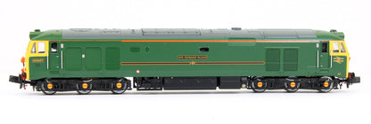 Pre-Owned 2D-002-004 Class 50 'Sir Edward Elgar' 50007 BR Lined Green Diesel Locomotive - Special Edition
