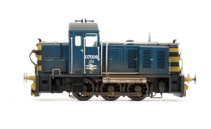 Pre-Owned Class 07009 (V2) BR Blue Diesel Locomotive - Weathered - DCC Fitted