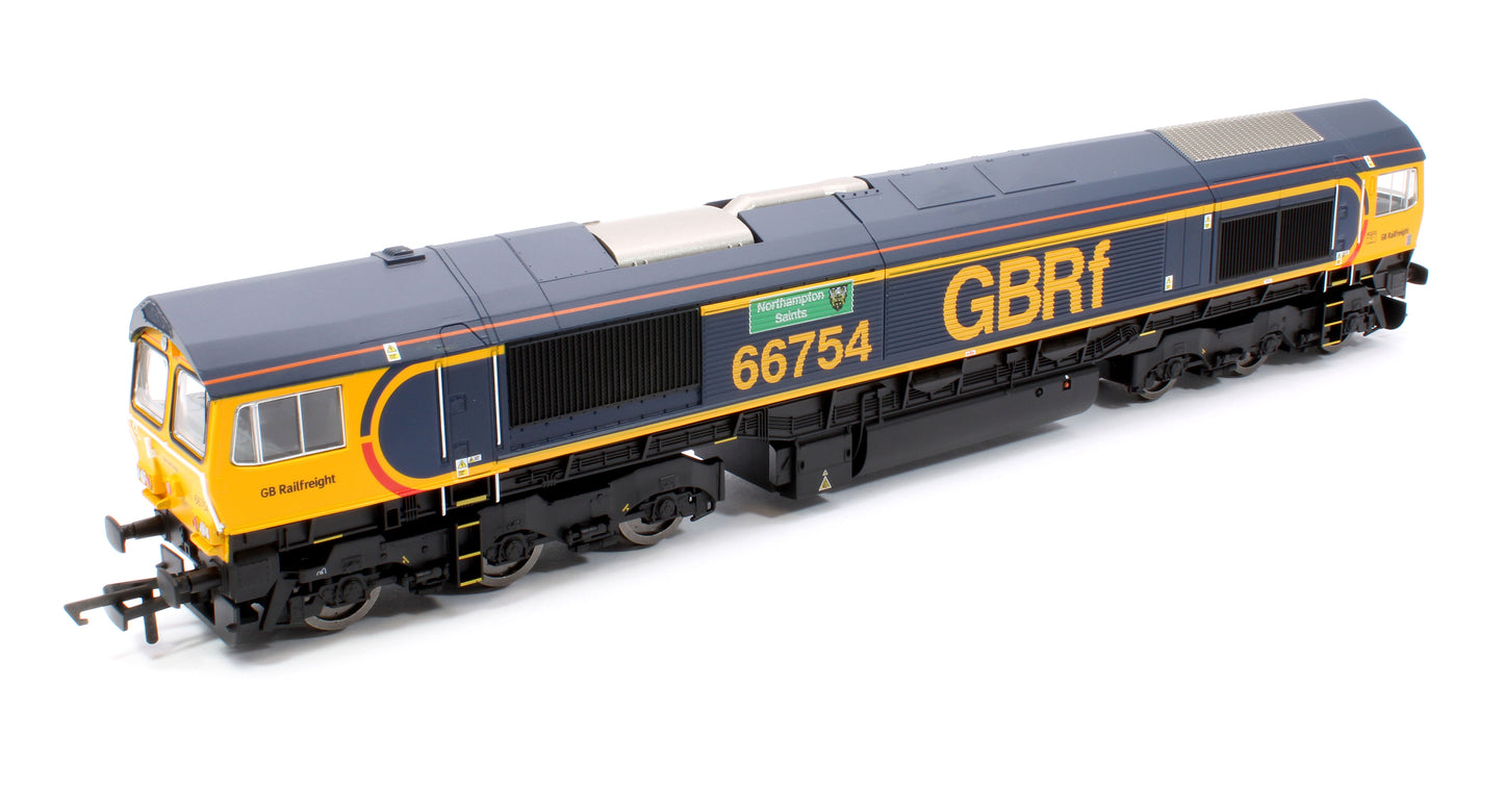 Class 66 GBRf Co-Co 754 'Northampton Saints' Diesel Locomotive - DCC Sound Fitted