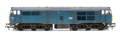 Highly Detailed Deluxe Weathered Class 31/1 31123 BR Blue Diesel Locomotive