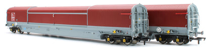 Pre-Owned RT-OO-KSA-201B KSA ‘Rover Cube’ Wagons Original Maroon & Grey Livery No. 33 70 4739 023-8 and 031-1 - Twin Pack