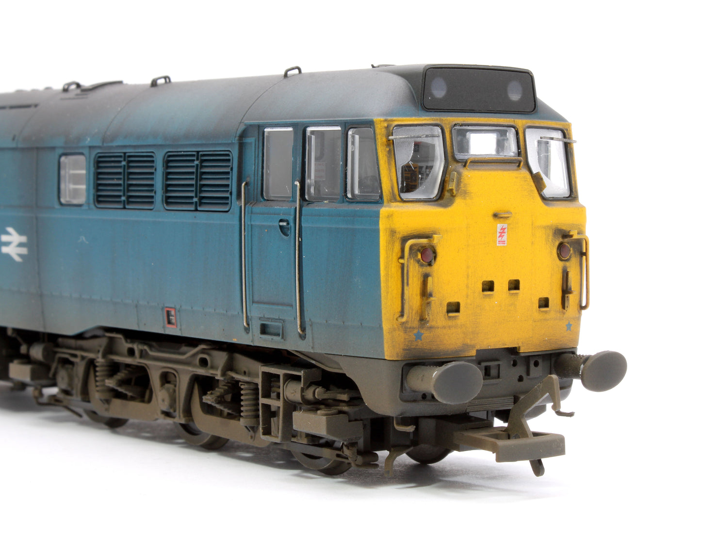 Highly Detailed Deluxe Weathered Class 31/1 31123 BR Blue Diesel Locomotive