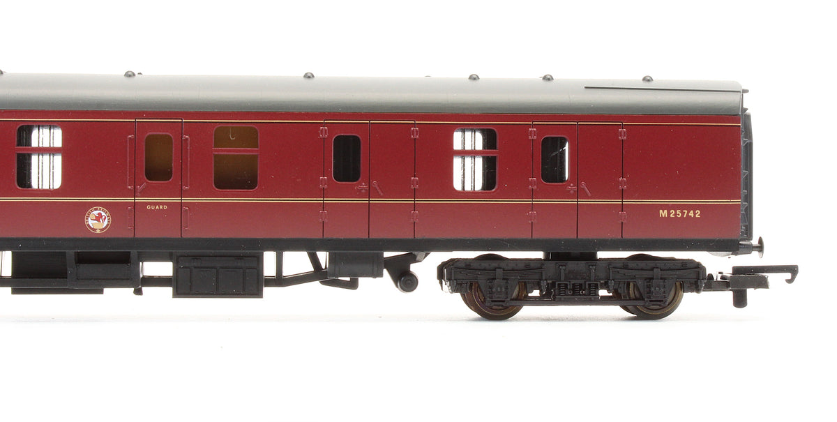 Pre-Owned BR Maroon MK1 Full Brake Coach 'M25742'