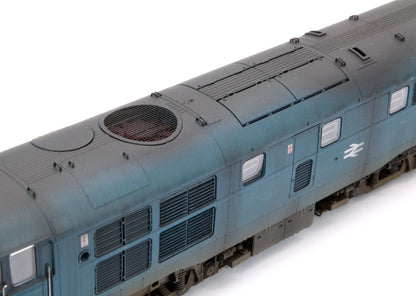 Highly Detailed Deluxe Weathered Class 31/1 31123 BR Blue Diesel Locomotive