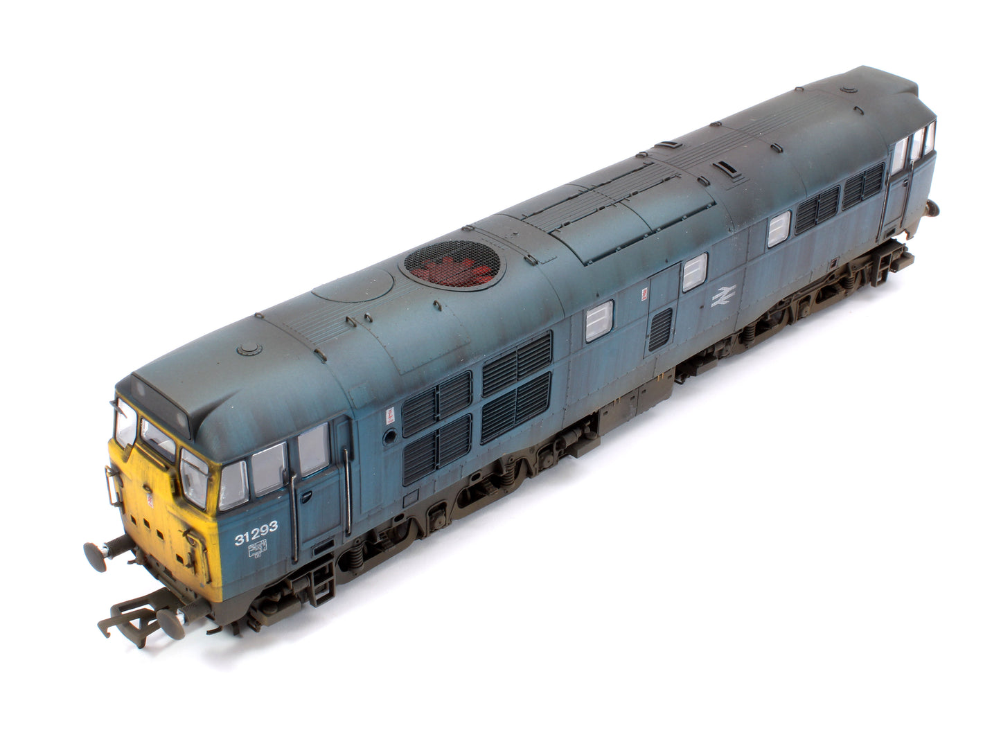 Highly Detailed Deluxe Weathered Class 31/1 31293 BR Blue Diesel Locomotive