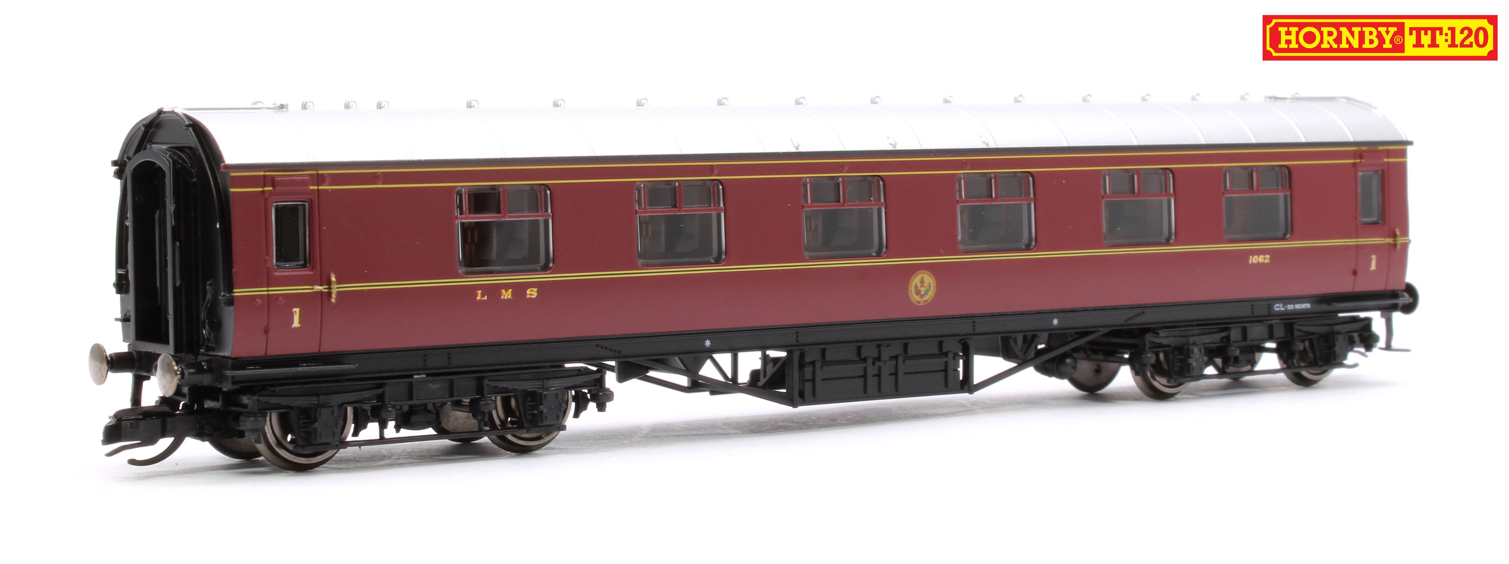 Hornby TT, TT4008, LMS 57' Corridor Third, 1716 - Tijdperk 3, Spoorwegen - rollend materieel, Rollend materieel - rijtuigen Hornby TT, TT4008, LMS 57' Corridor Third, 1716 - Tijdperk 3, Spoorwegen - rollend materieel, Rollend materieel - rijtuigen