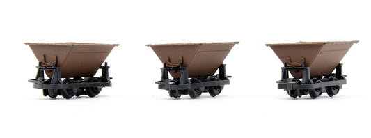 Pre-Owned GR330 Hudson "Rugga" V-Skips (3) - Brown 009 Scale