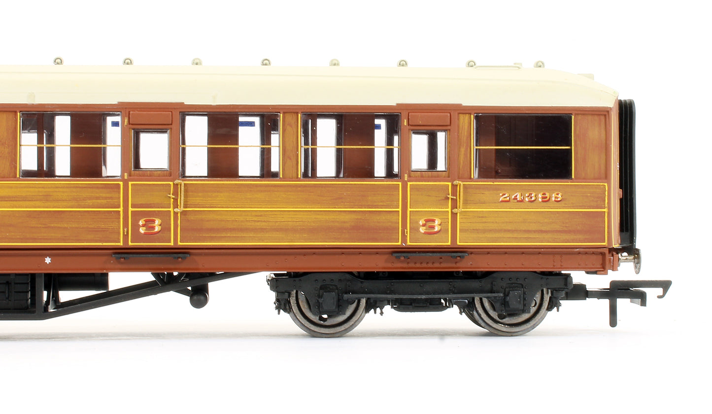 Pre-Owned R4172D LNER 61ft 6in Corridor 3rd Class Coach '24398'