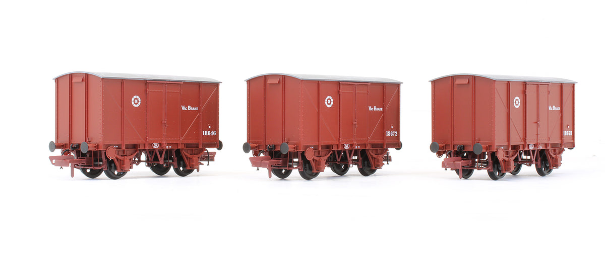 Pre-Owned CIE Bulleid H Van - Brown (CIE roundel era) - vacuum fitted - Pack 1