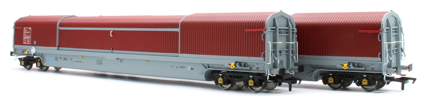RT-OO-KSA-201C KSA ‘Rover Cube’ Wagons Original Maroon & Grey Livery No. 33 70 4739 044-4 and 059-2 - Twin Pack