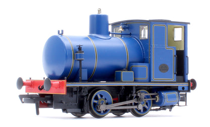 Andrew Barclay Fireless 0-4-0 - Lined Caledonian Blue Steam Locomotive - DCC Sound