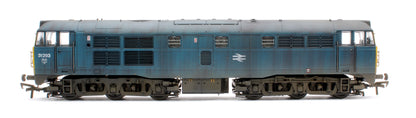 Highly Detailed Deluxe Weathered Class 31/1 31293 BR Blue Diesel Locomotive