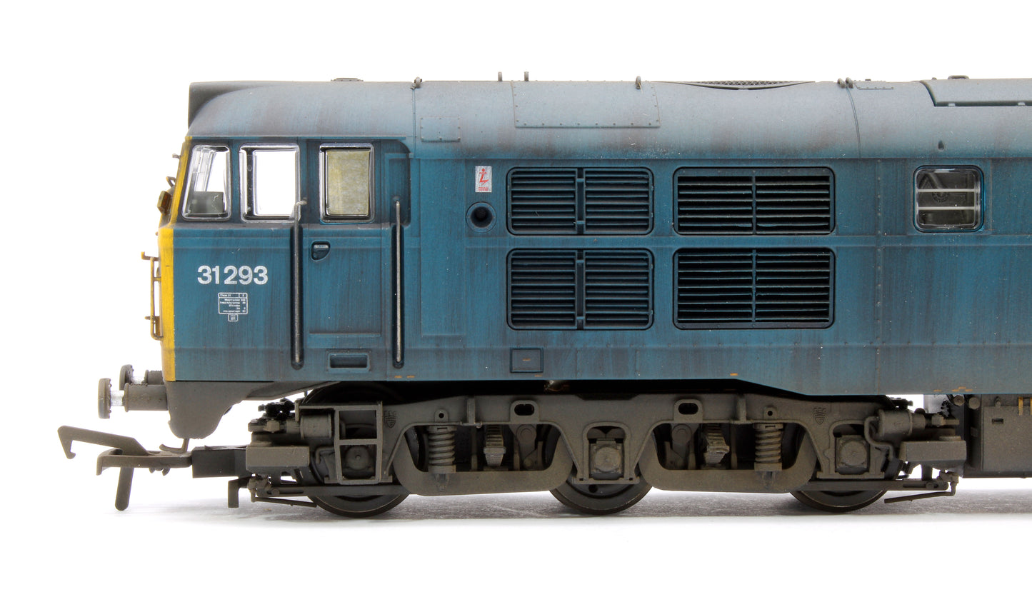 Highly Detailed Deluxe Weathered Class 31/1 31293 BR Blue Diesel Locomotive