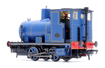 965002 Andrew Barclay Fireless 0-4-0 - Lined Caledonian Blue Steam Locomotive