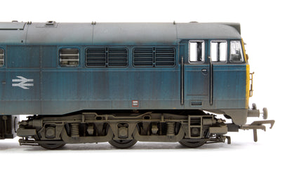 Highly Detailed Deluxe Weathered Class 31/1 31293 BR Blue Diesel Locomotive