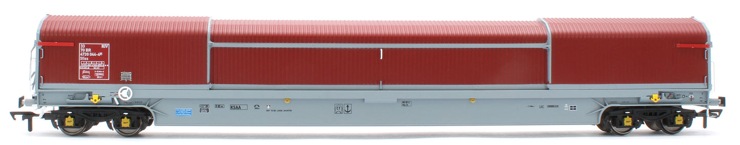 RT-OO-KSA-201D KSA ‘Rover Cube’ Wagons Original Maroon & Grey Livery No. 33 70 4739 063-4 and 075-8 - Twin Pack