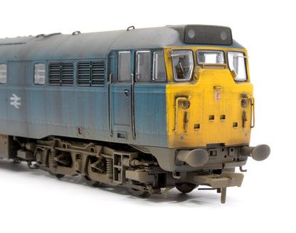 Highly Detailed Deluxe Weathered Class 31/1 31293 BR Blue Diesel Locomotive