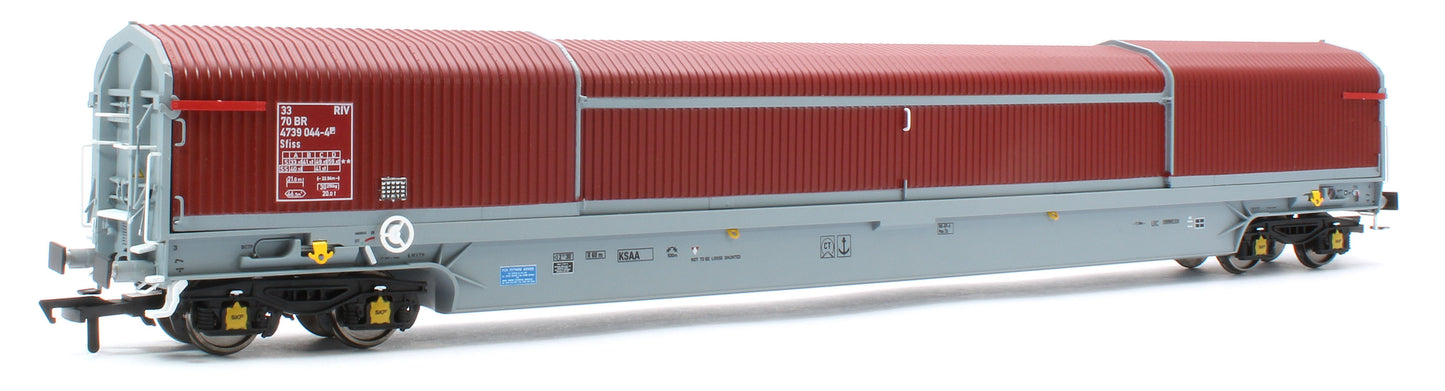 RT-OO-KSA-201D KSA ‘Rover Cube’ Wagons Original Maroon & Grey Livery No. 33 70 4739 063-4 and 075-8 - Twin Pack