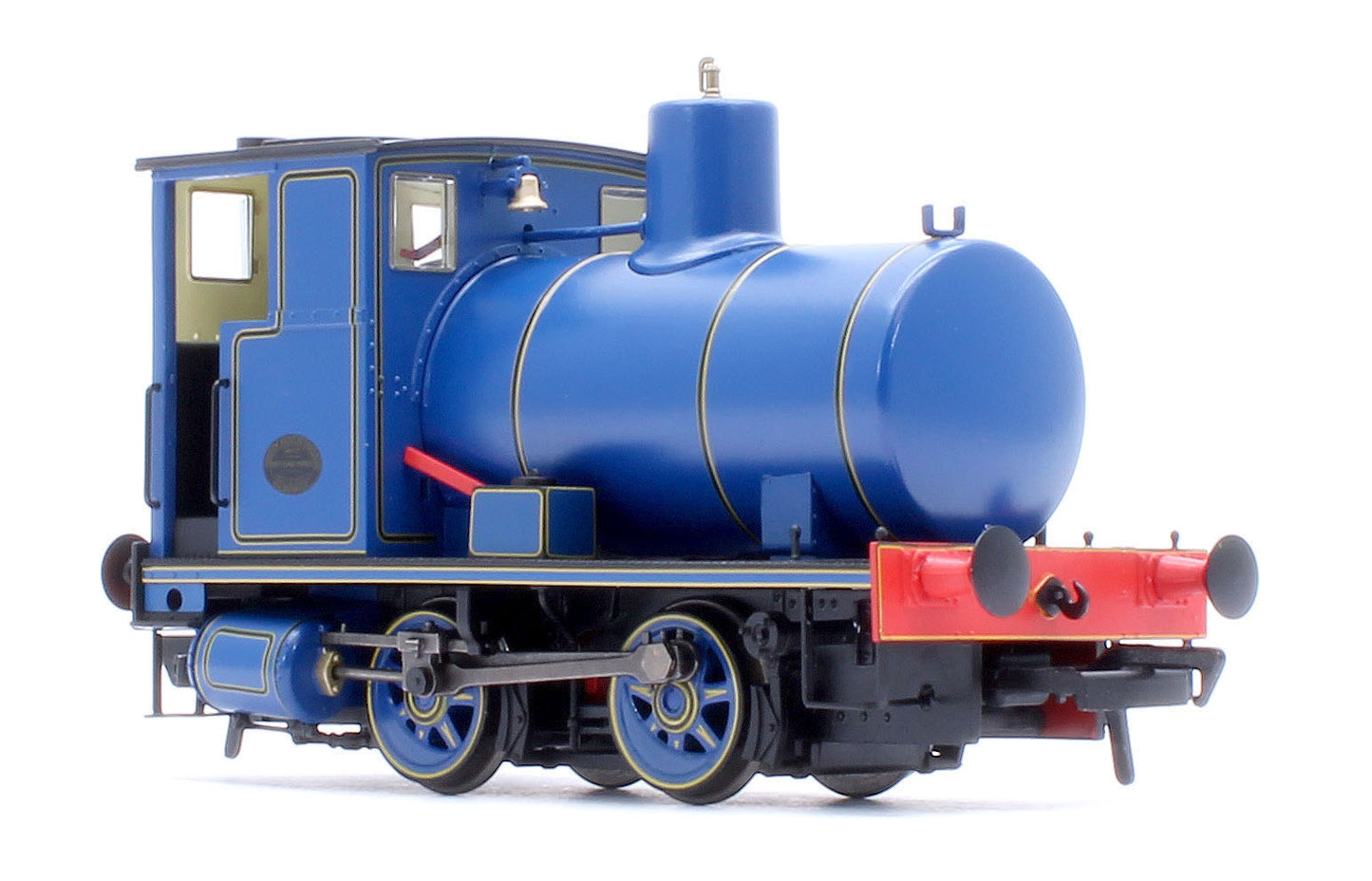 965002 Andrew Barclay Fireless 0-4-0 - Lined Caledonian Blue Steam Locomotive