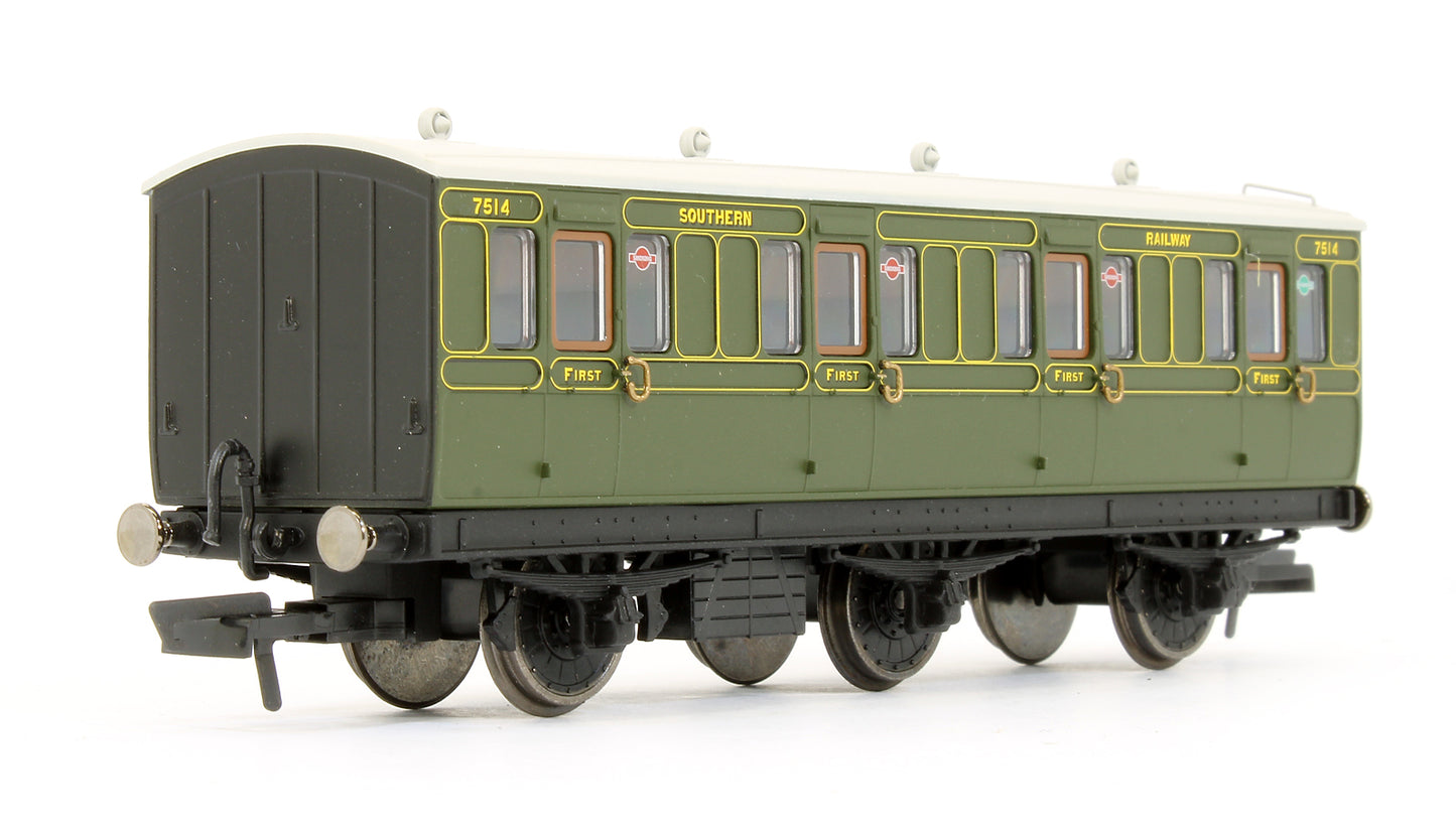 Pre-Owned R40085 SR 6 Wheel 1st Class Coach No.7514