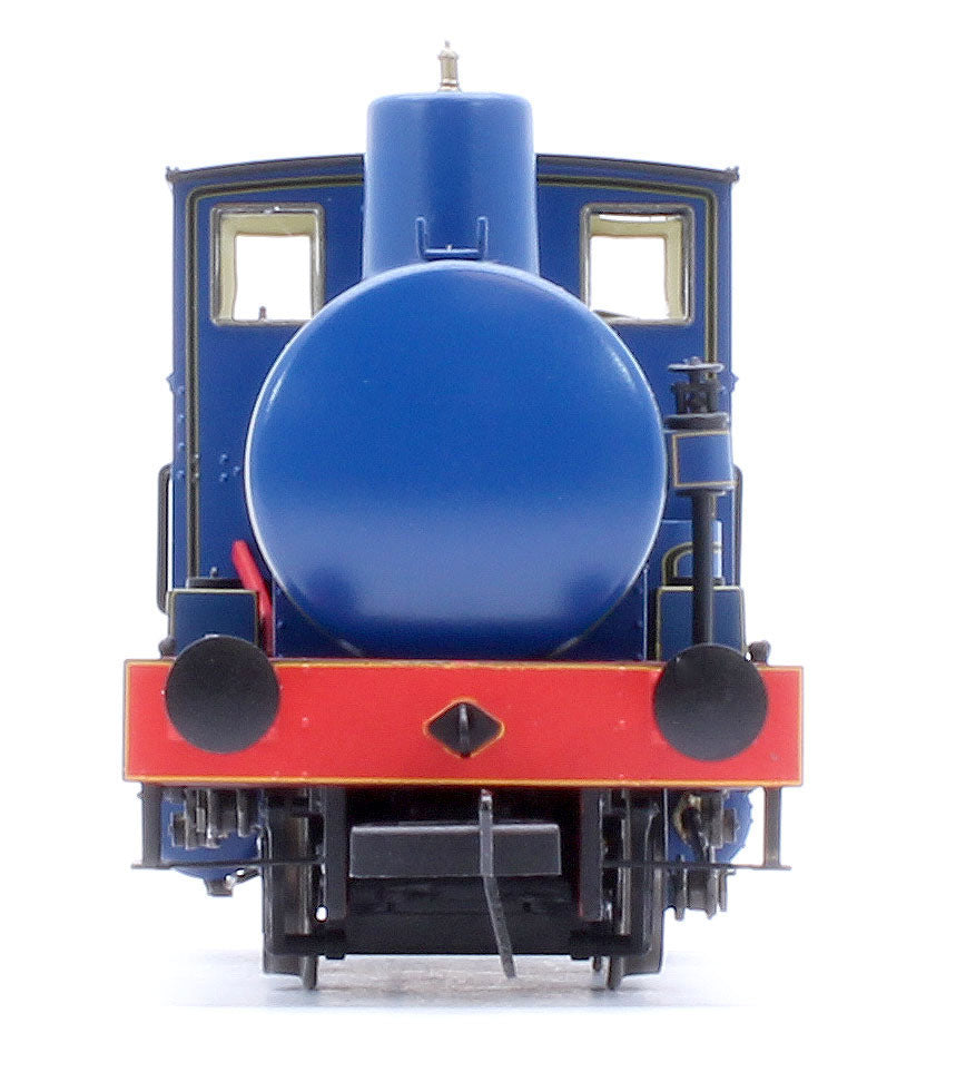 965002 Andrew Barclay Fireless 0-4-0 - Lined Caledonian Blue Steam Locomotive