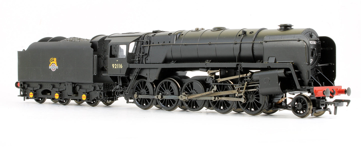 Pre-Owned 9F 2-10-0 Standard 92116 BR E/C Black BR1C Tender Steam Locomotive