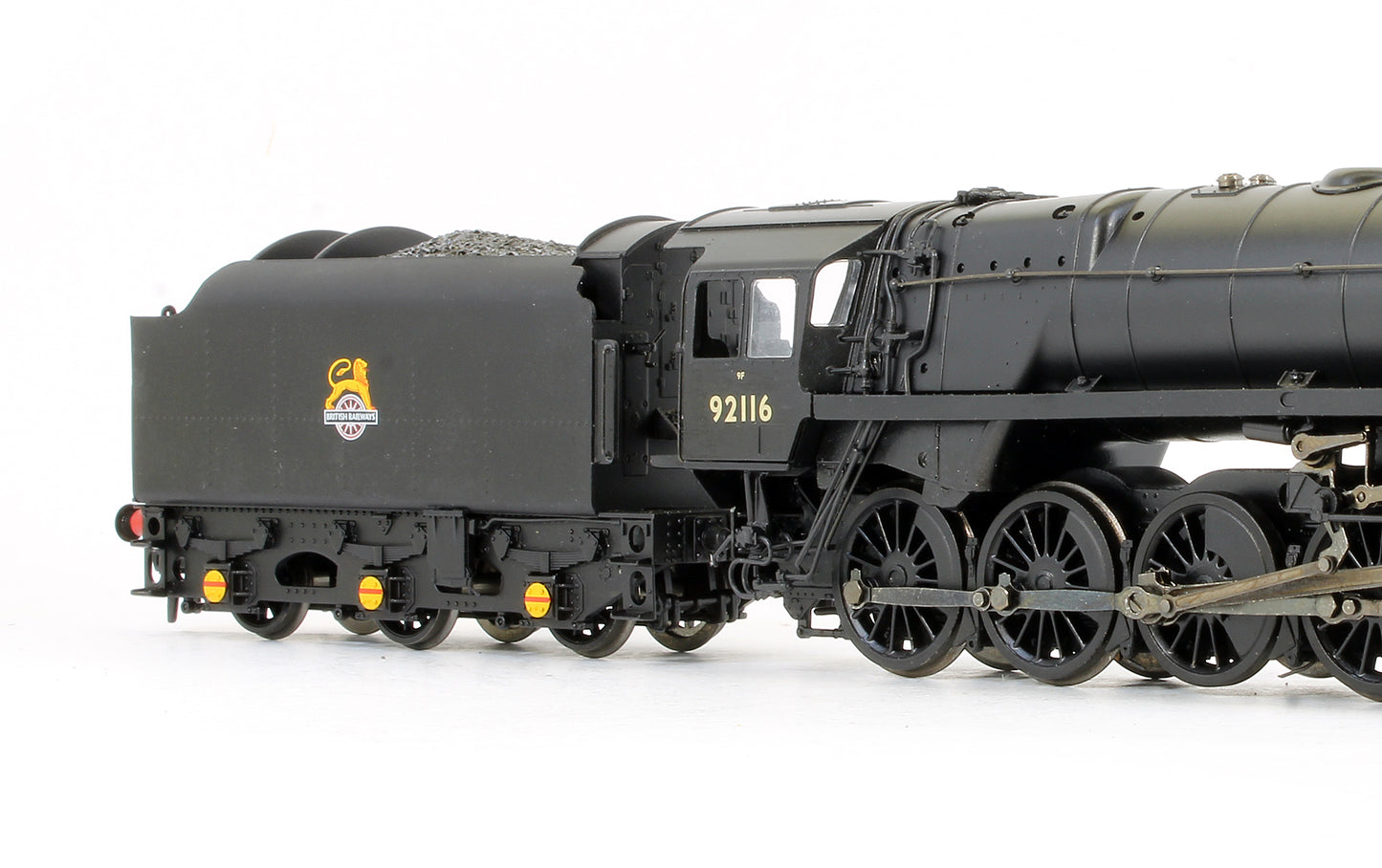 Pre-Owned 9F 2-10-0 Standard 92116 BR E/C Black BR1C Tender Steam Locomotive