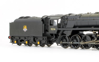 Pre-Owned 9F 2-10-0 Standard 92116 BR E/C Black BR1C Tender Steam Locomotive