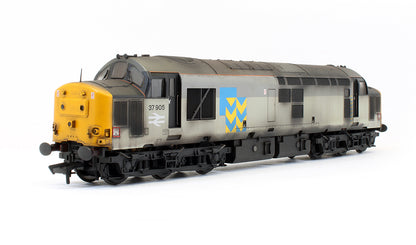 Pre-Owned Class 37/9 Railfreight Twin Pack 37905 Metals Sector & 37906 Grey - Custom Weathered - DCC Sound (Exclusive Edition)