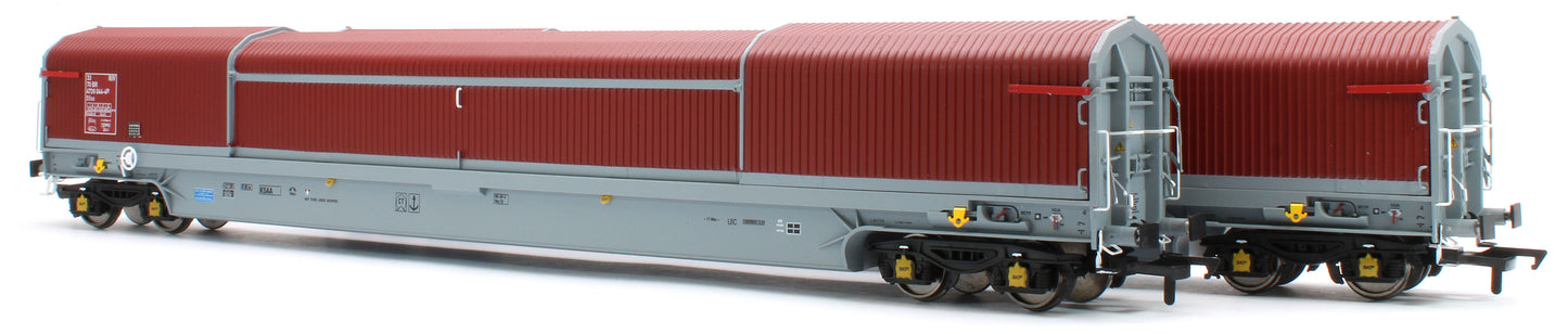 RT-OO-KSA-201D KSA ‘Rover Cube’ Wagons Original Maroon & Grey Livery No. 33 70 4739 063-4 and 075-8 - Twin Pack