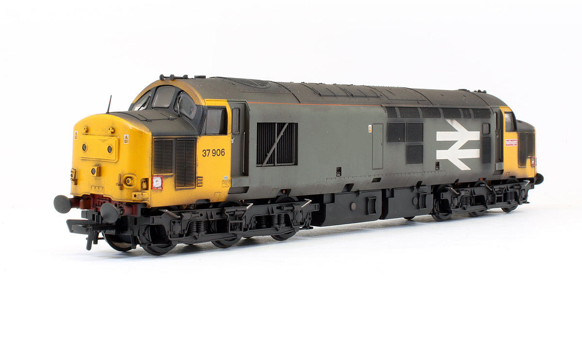 Pre-Owned Class 37/9 Railfreight Twin Pack 37905 Metals Sector & 37906 Grey - Custom Weathered - DCC Sound (Exclusive Edition)