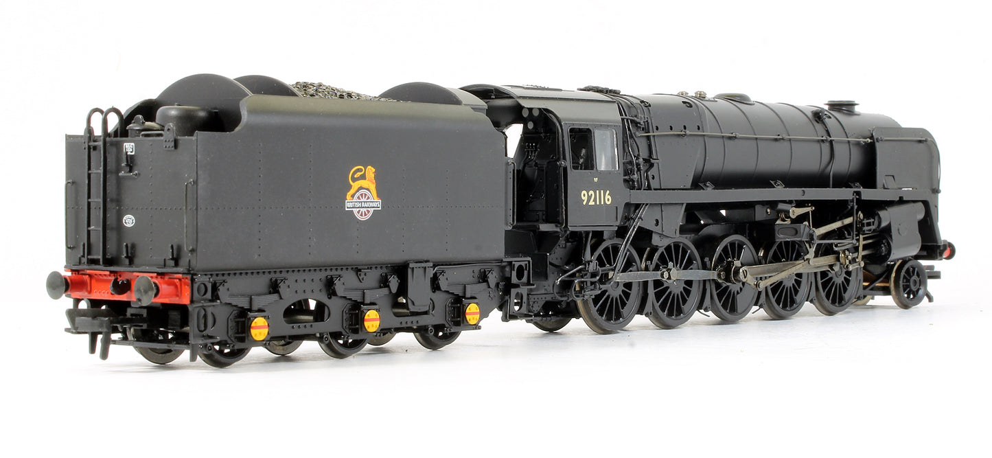 Pre-Owned 9F 2-10-0 Standard 92116 BR E/C Black BR1C Tender Steam Locomotive