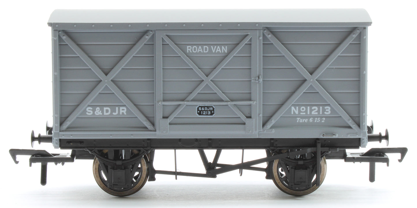 S&DJR 10 Ton Covered Van S&DJR Grey 1213