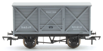 S&DJR 10 Ton Covered Van S&DJR Grey 1213