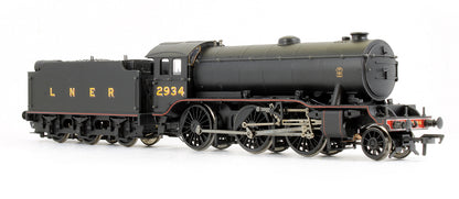 Pre-Owned K3 LNER 2934 Black Group Standard Tender Steam Locomotive