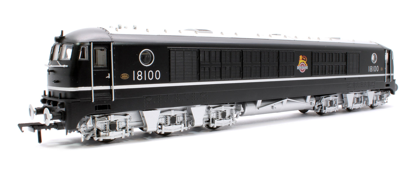 Pre-Owned BR Gas Turbine 18100 Class in BR Black with Silver Trim (As Built 1951) Locomotive