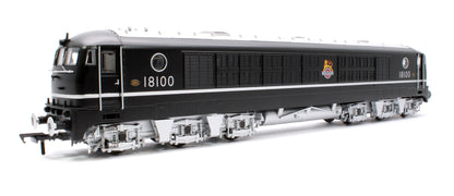 BR Gas Turbine 18100 Class in BR Black with Silver Trim (As Built 1951) Locomotive