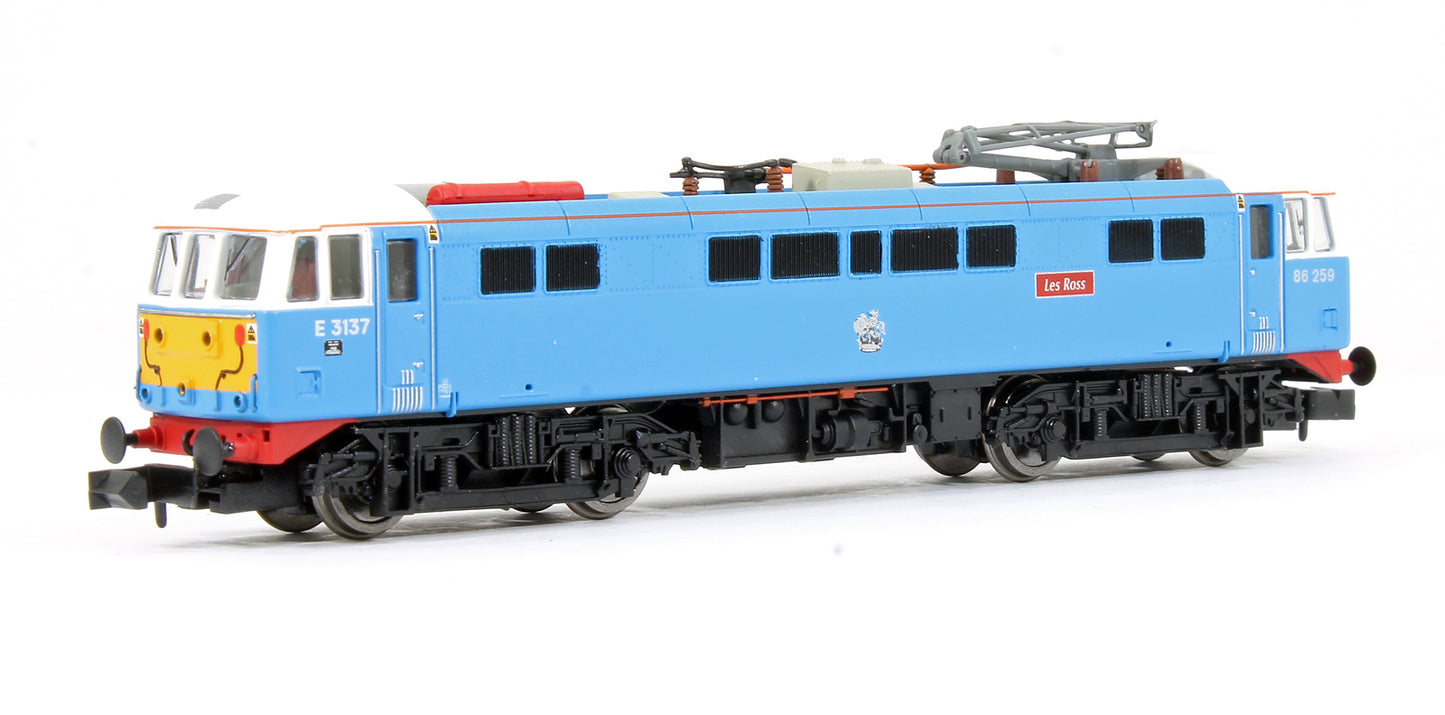 Pre-Owned 2D-026-002 Class 86 'Les Ross / Peter Pan' 86259 / E3137 Blue SYP Electric Locomotive - DCC Fitted