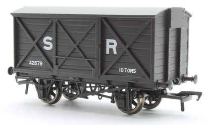 Pre-Owned LSWR 10T Ventilated Van SR Brown (Early) 42679