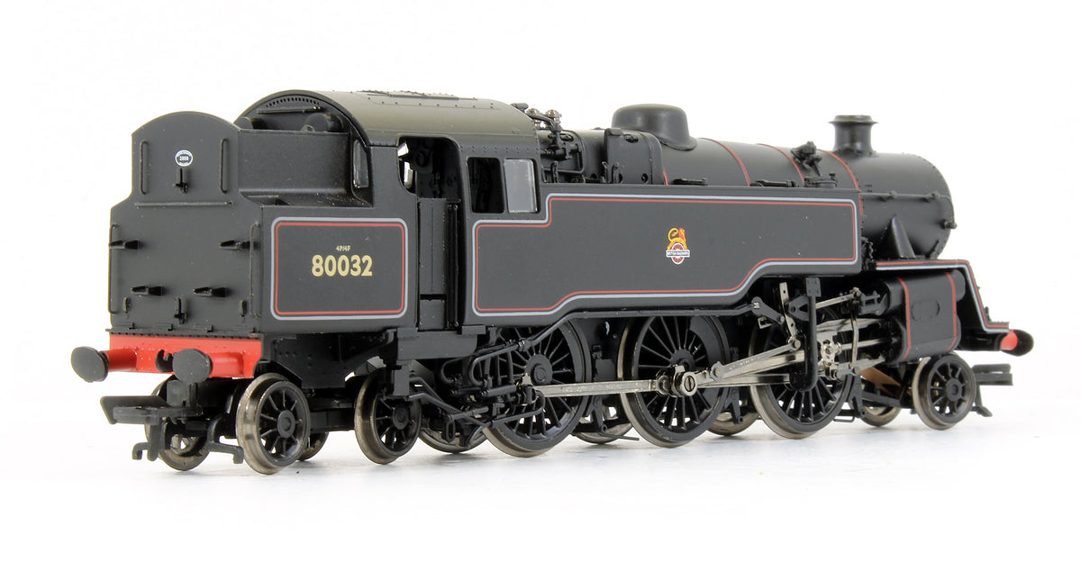 Pre-Owned 32-352 Standard Class 4MT Tank 80032 BR Lined Early Emblem Steam Locomotive