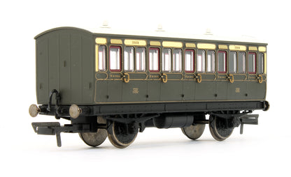 Pre-Owned R40066 GWR 4 Wheel 3rd Class Coach No.1889