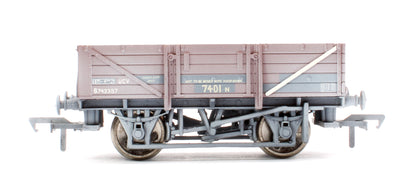 Pre-Owned BR Bauxite China Clay Wagon No.B743357 - Weathered