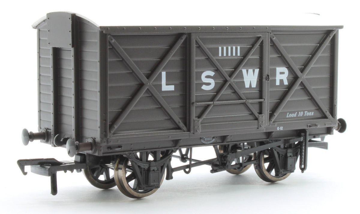 Pre-Owned LSWR 10T Ventilated Van LSWR Brown 11111