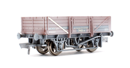 Pre-Owned BR Bauxite China Clay Wagon No.B743357 - Weathered