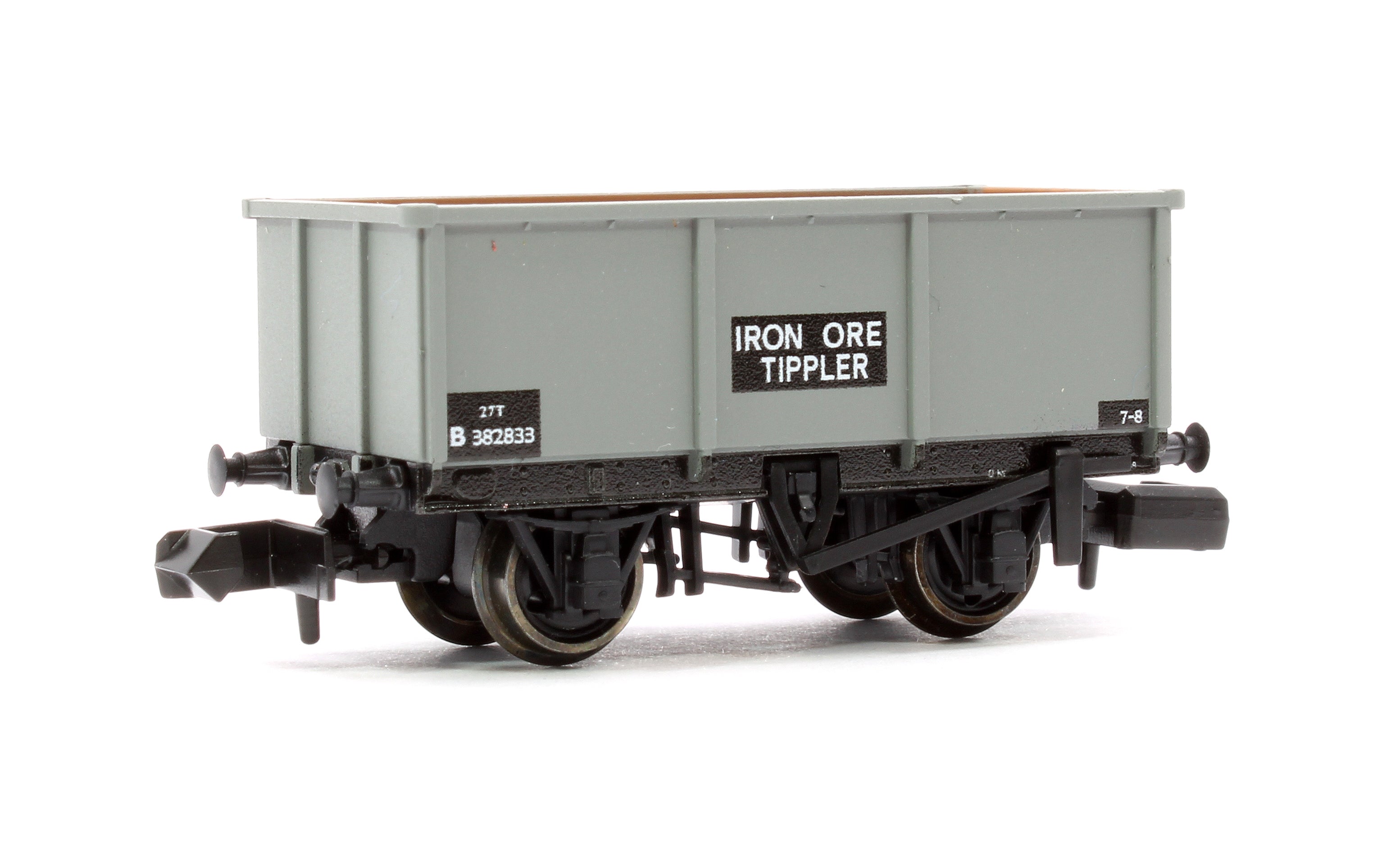 Peco NR1501B RTR Wagon N Iron Ore Tippler BR Grey B382833 – Rails