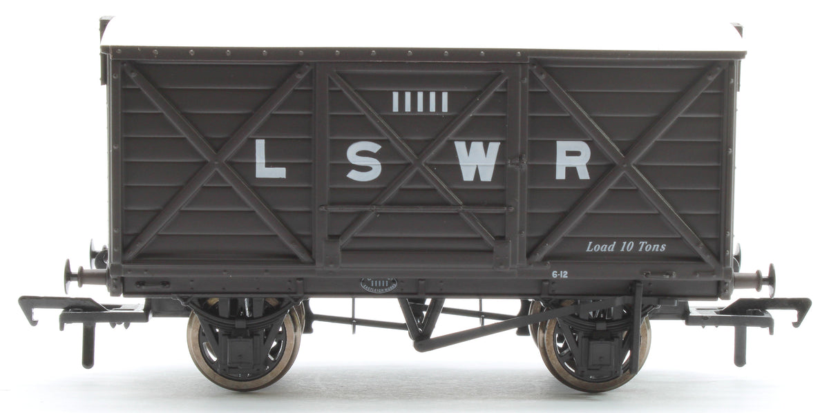 Pre-Owned LSWR 10T Ventilated Van LSWR Brown 11111