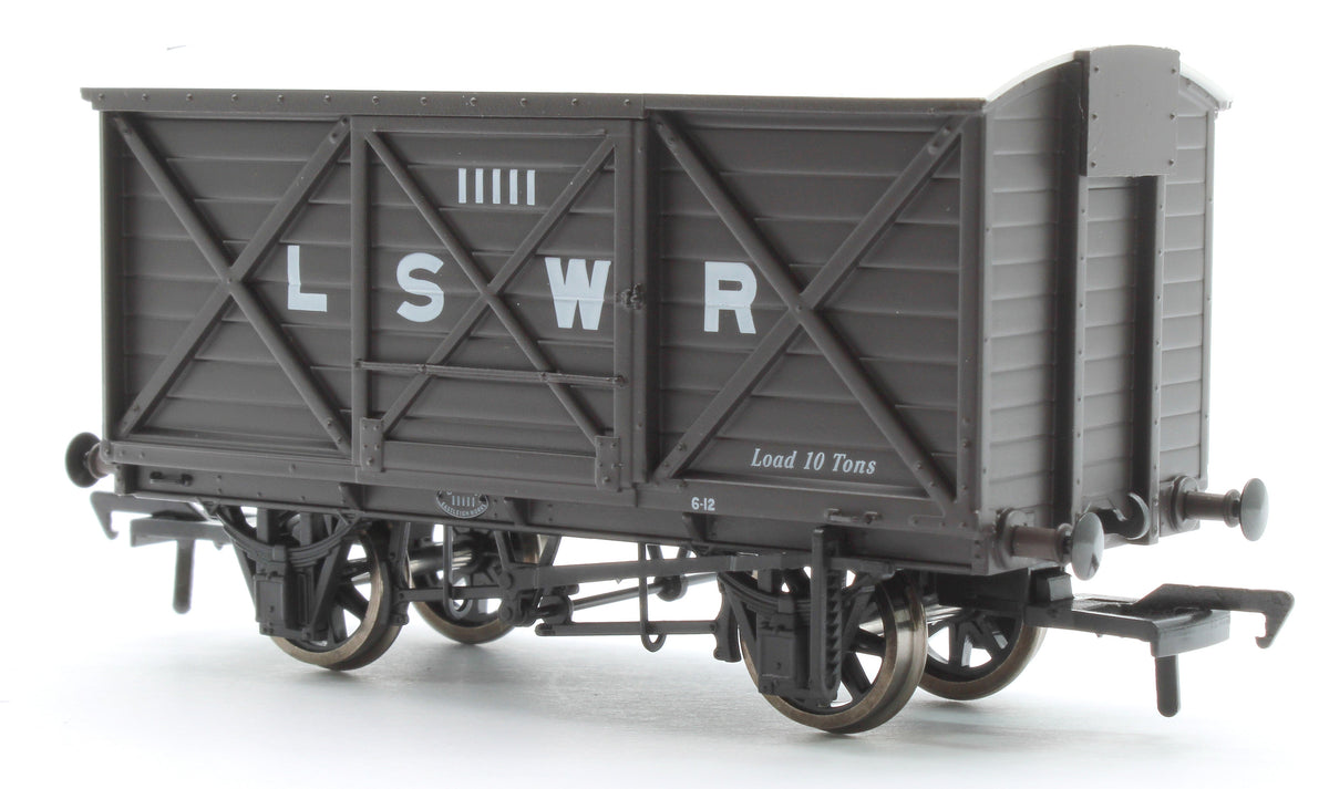 Pre-Owned LSWR 10T Ventilated Van LSWR Brown 11111