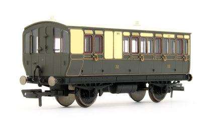 R40067 Pre-Owned GWR 4 Wheel Brake 3rd Class Coach No.301